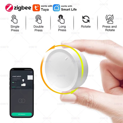 New tuya zigbee smart knob - new,